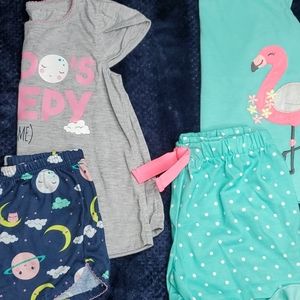 4 Piece Girl Pajama